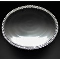 1289 - CAKE STAND MEDIUM BEADED